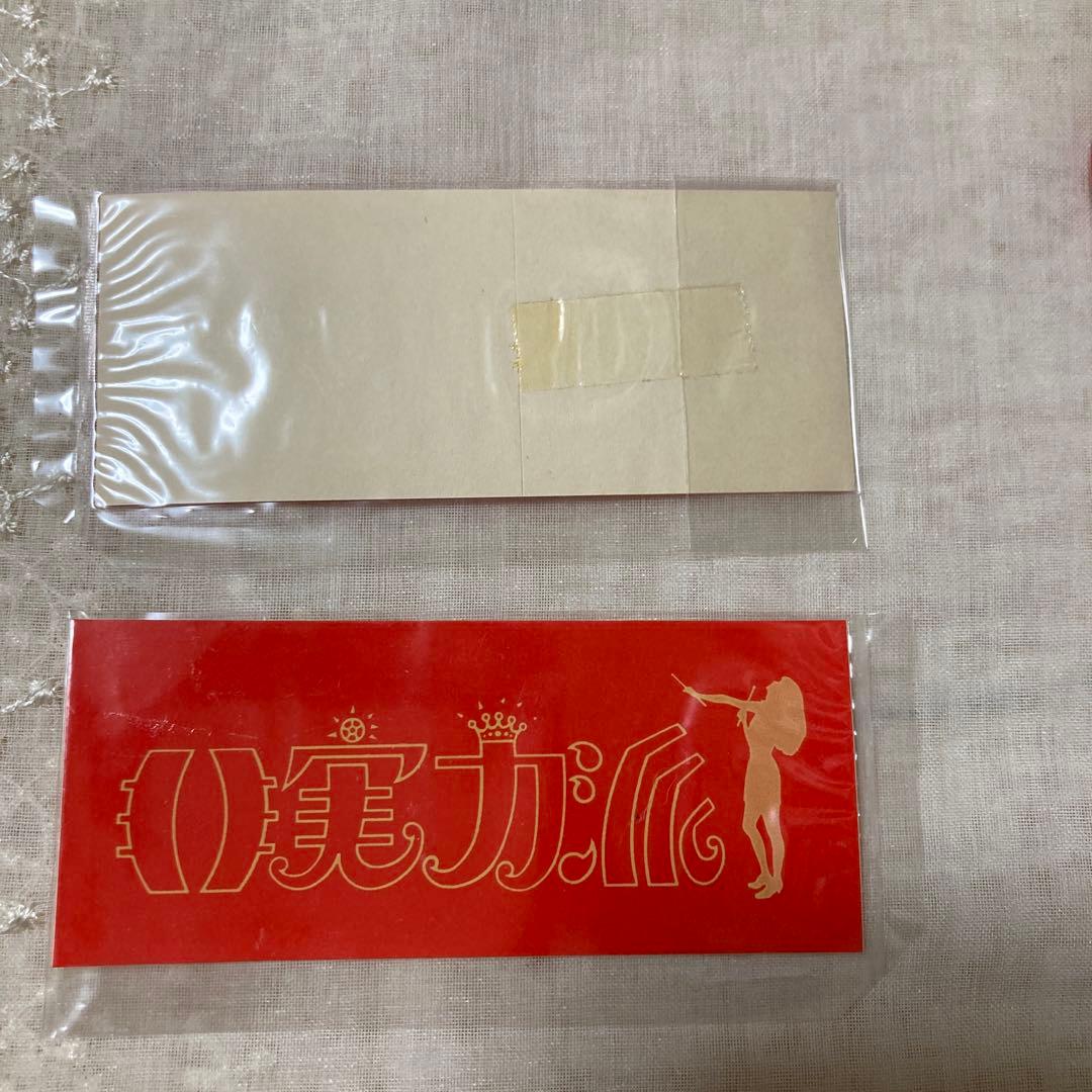 森高千里　コンサートグッズ　ハチマキ　非実力派　ステッカーシール　缶バッジ