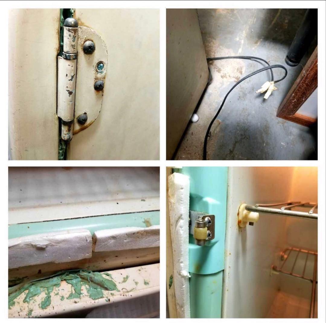 レア 可動品 National 冷蔵庫 昭和 レトロ ビンテージ アンティーク