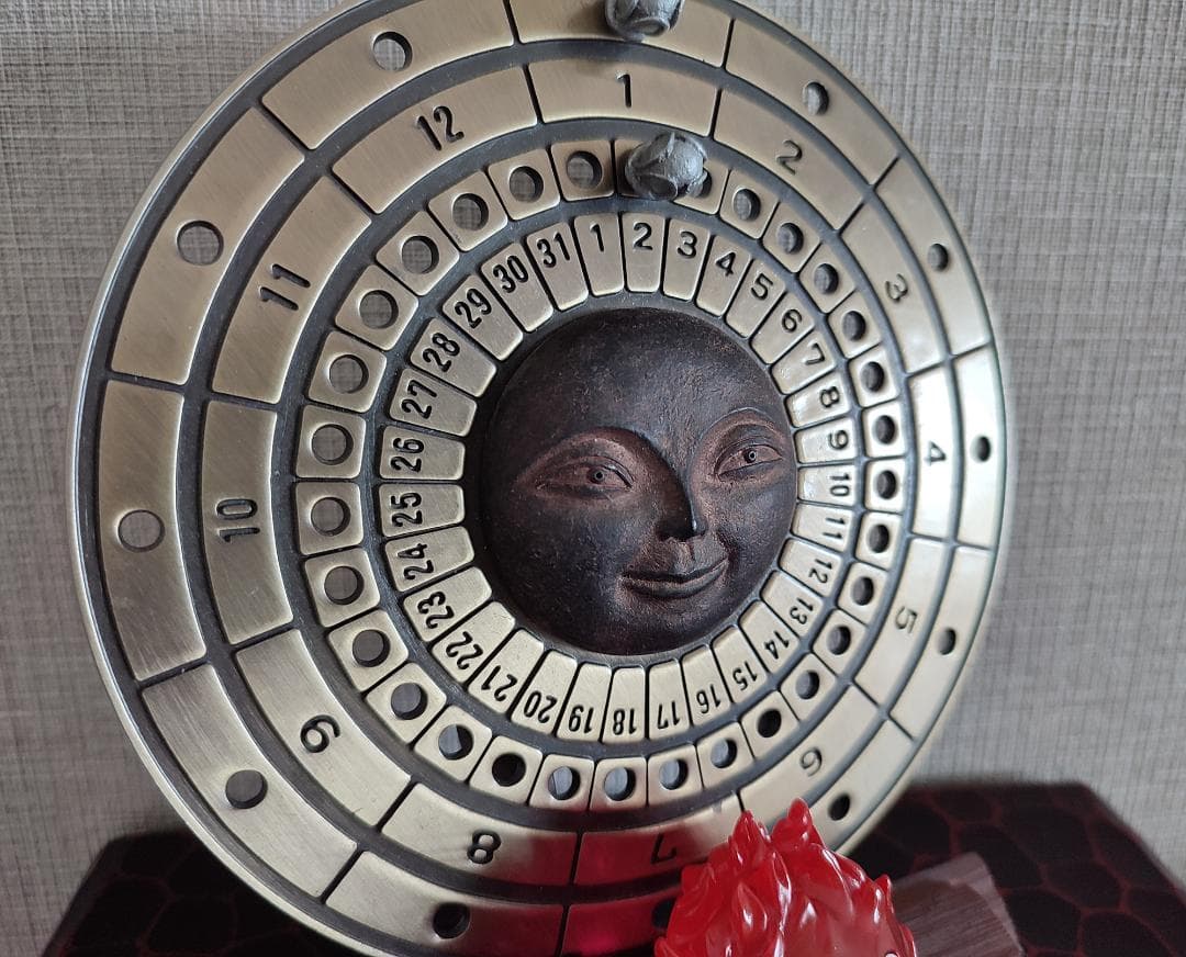 ハウルの動く城　カルシファー　万年カレンダー　ジブリ