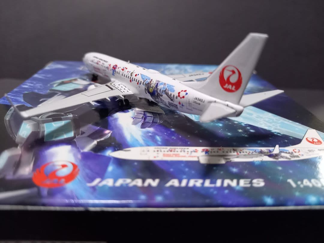 phoenix 1/400 JAL B737-846 JA342J ガンダム　③