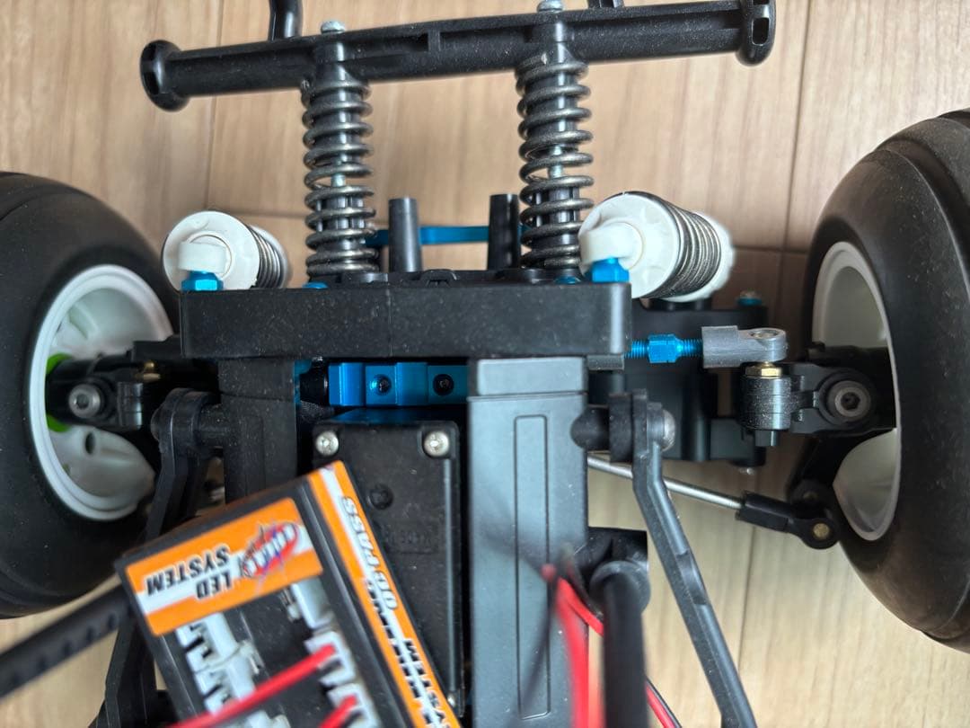 タミヤ コミカルグラスホッパー未走行　ヘックスビス使用オプション多数　電飾あり