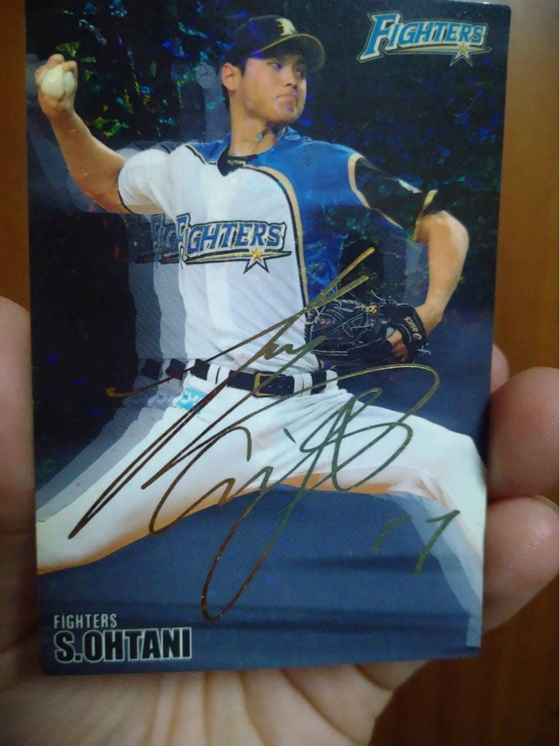 大谷翔平サイン入りカード