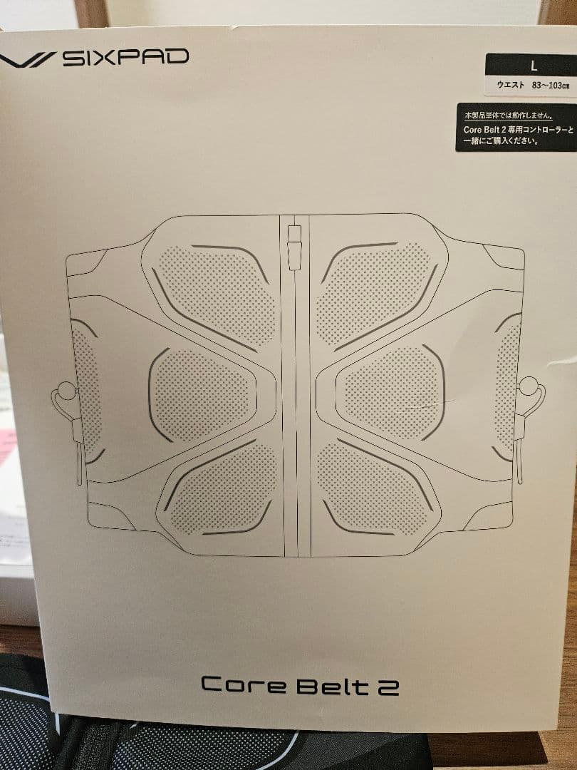 シックスパッド コアベルト2 最新モデル 使用回数２回