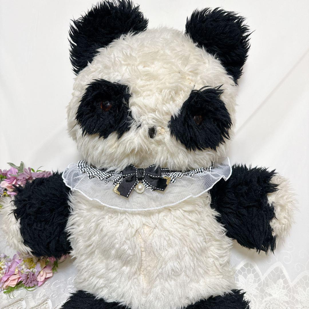 ❤️特大❤️ ペディグリー　アンティークパンダ　アンティークベア　ビンテージ