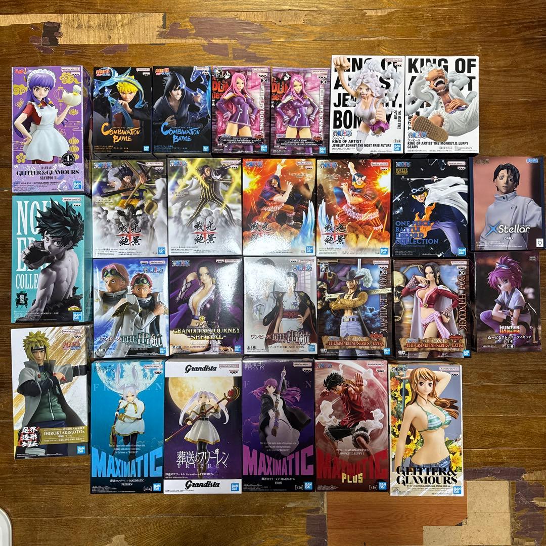 最新プライズあり フィギュア まとめ売り 25点セット 新品未開封 少年誌