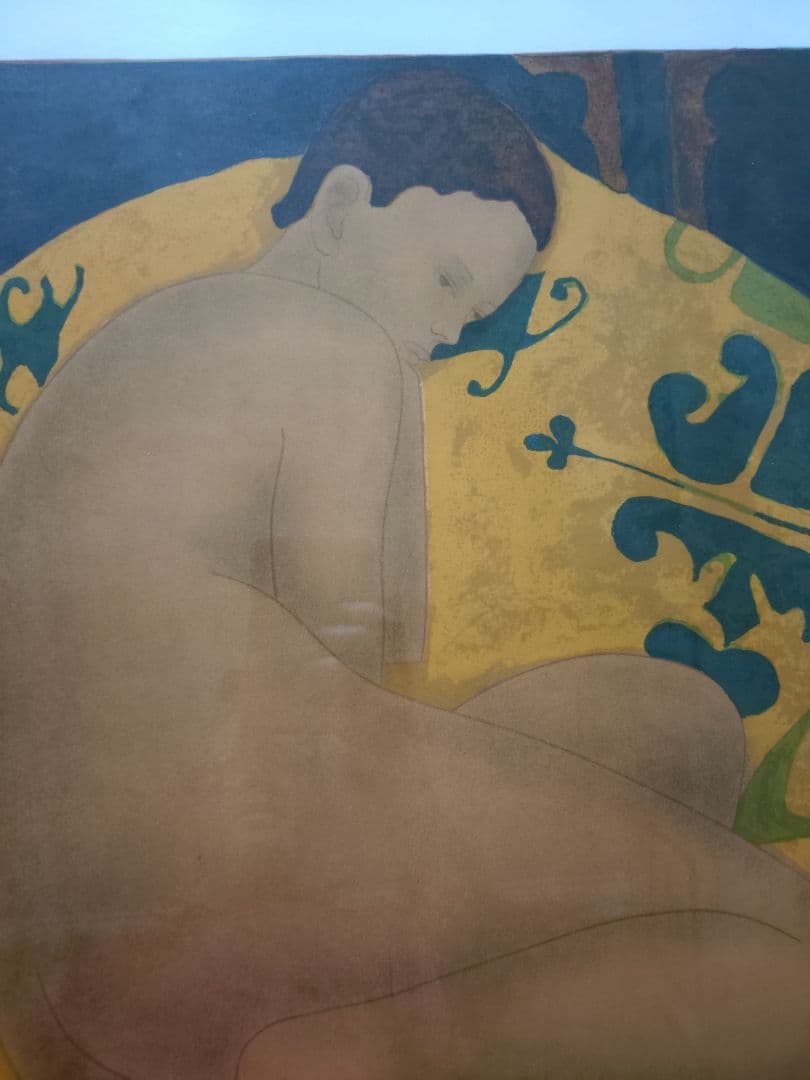 絵画 lithographie originale d'Alain Bonnefoit