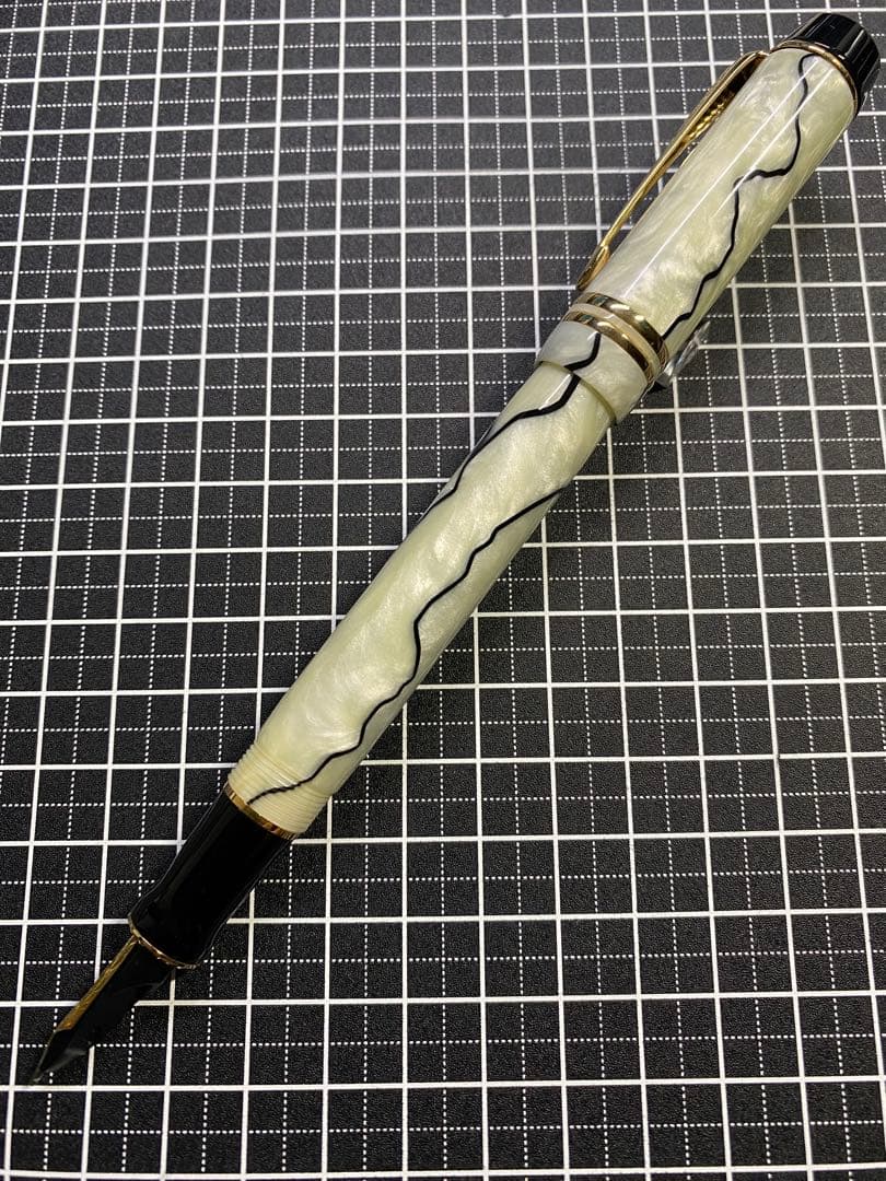 筆記具 PARKER Duofold Centennial Pearl&Black