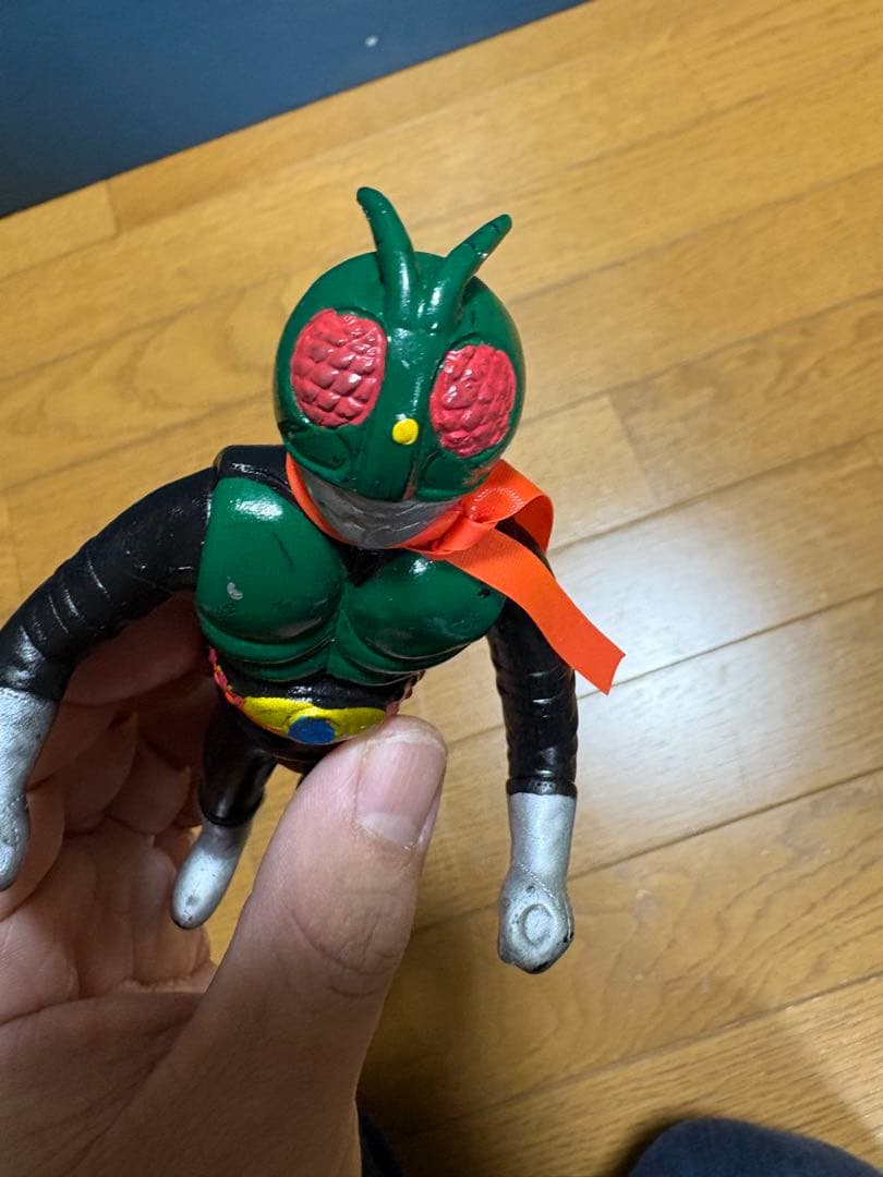 仮面ライダー　ポピー　ミドルサイズ　ソフビ