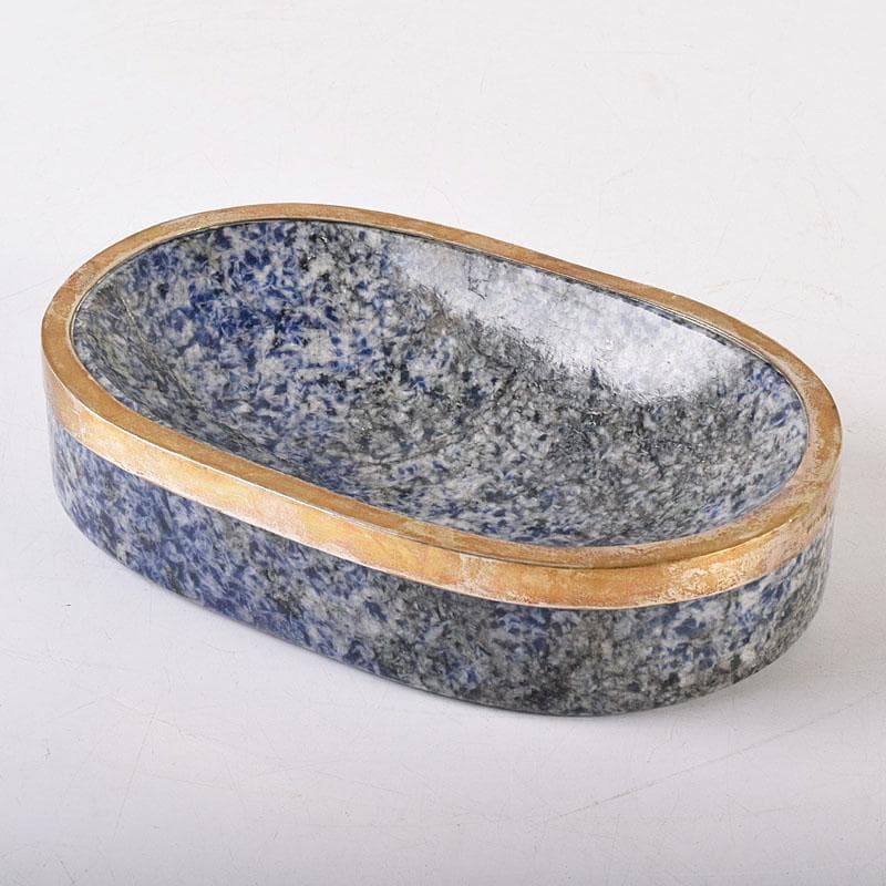 パワーストーン　ソーダライト　PRATA833刻印　銀装飾　水盤　V　R8529