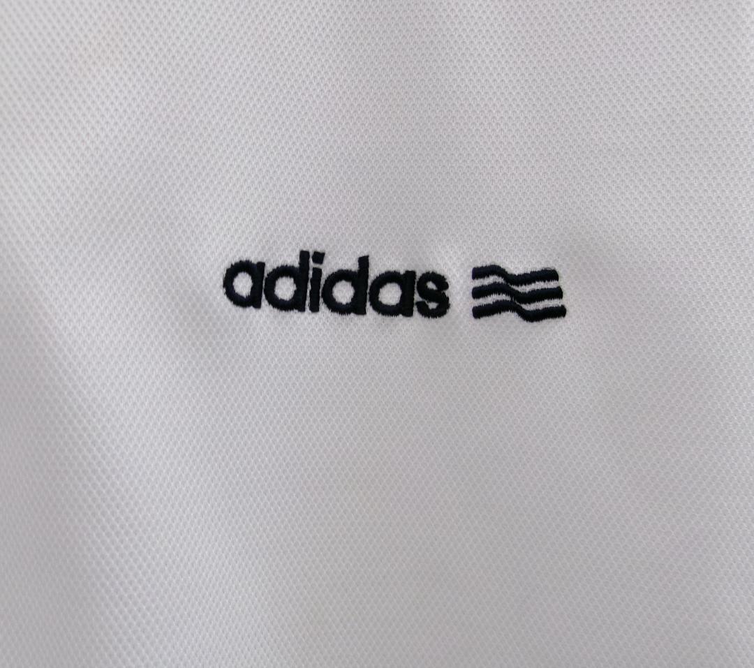 adidas ゴルフウェア　ストライプ柄　セットアップ