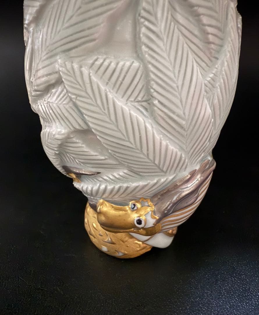 植葉香澄　龍盃　共箱、共布、栞　ぐい呑