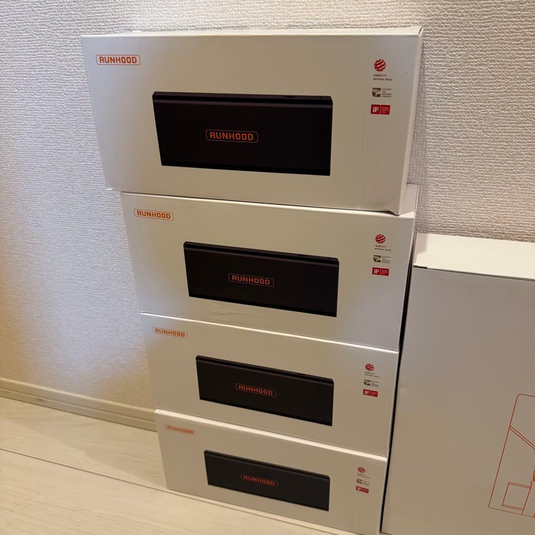 RUNHOOD ランフッド　バッテリー交換式 ポータブル電源 災害グッズ