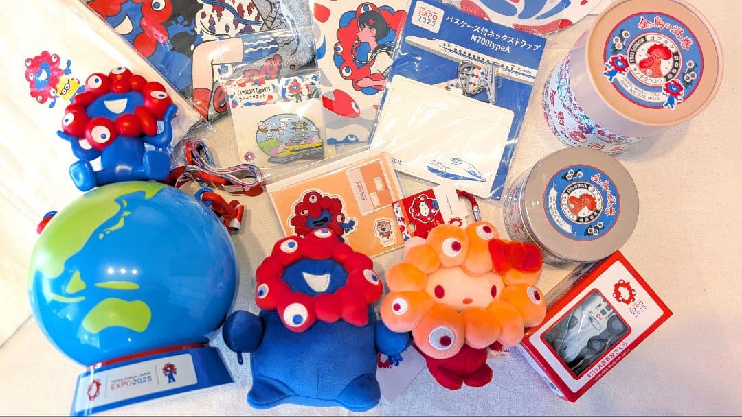 ミャクミャク おたのしみ袋Lサイズ もっちりミャクミャク　推しカラーキティ