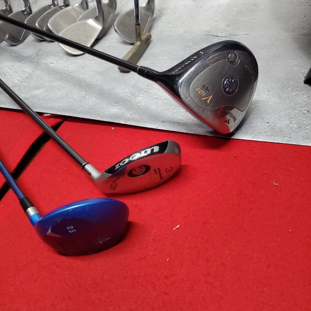 【ゴルフセット】XXIO ゼクシオ アイアンセット タイトリストキャディバッグ