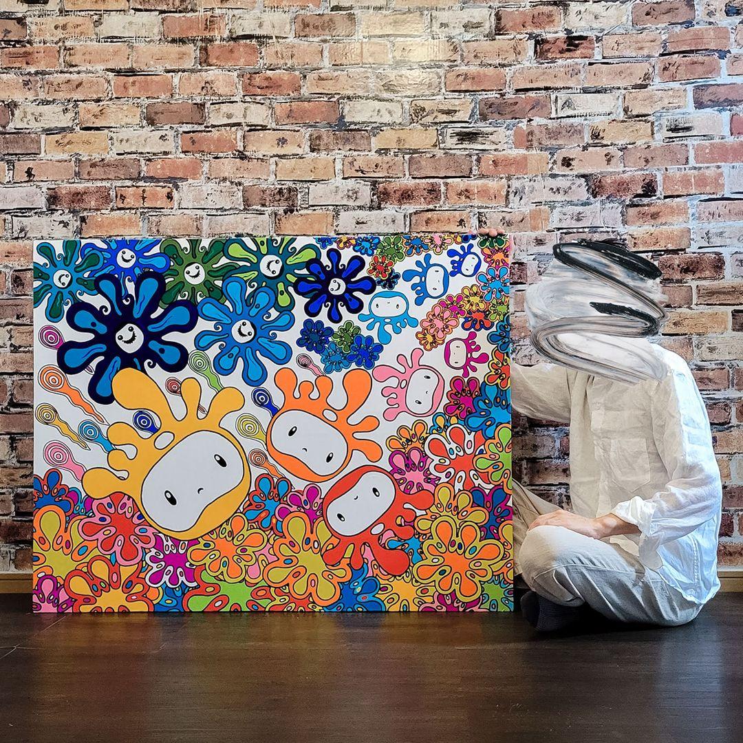 ★鈴木哲也★F50(1167×910mm)アクリル原画★送料無料#0072