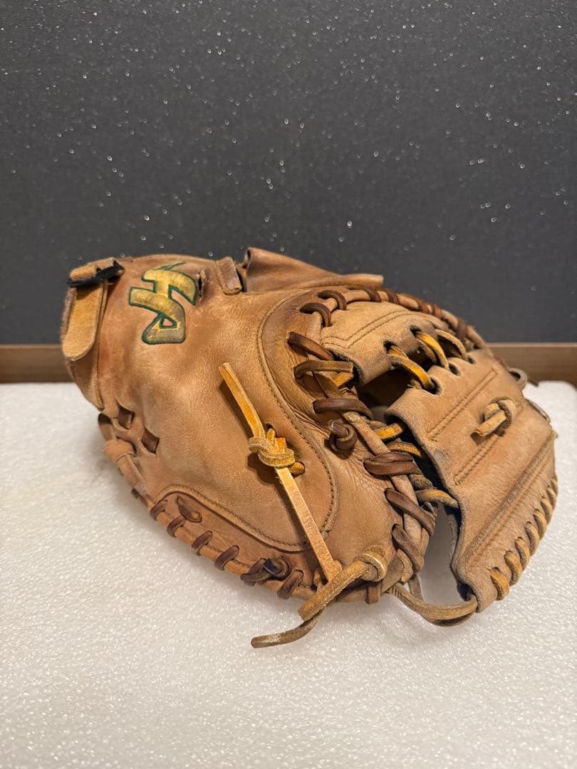 ★即戦力★ ハタケヤマ 一般硬式用 キャッチャーミット 直刺繍 良型