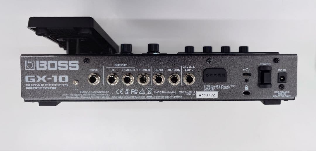 BOSS GX-10 新品同様 ファームウェア最新