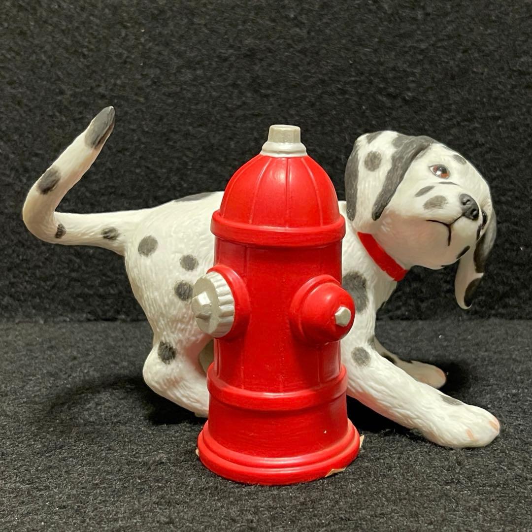 1993年ダルメシアンの子犬　陶器製　置物2個セット