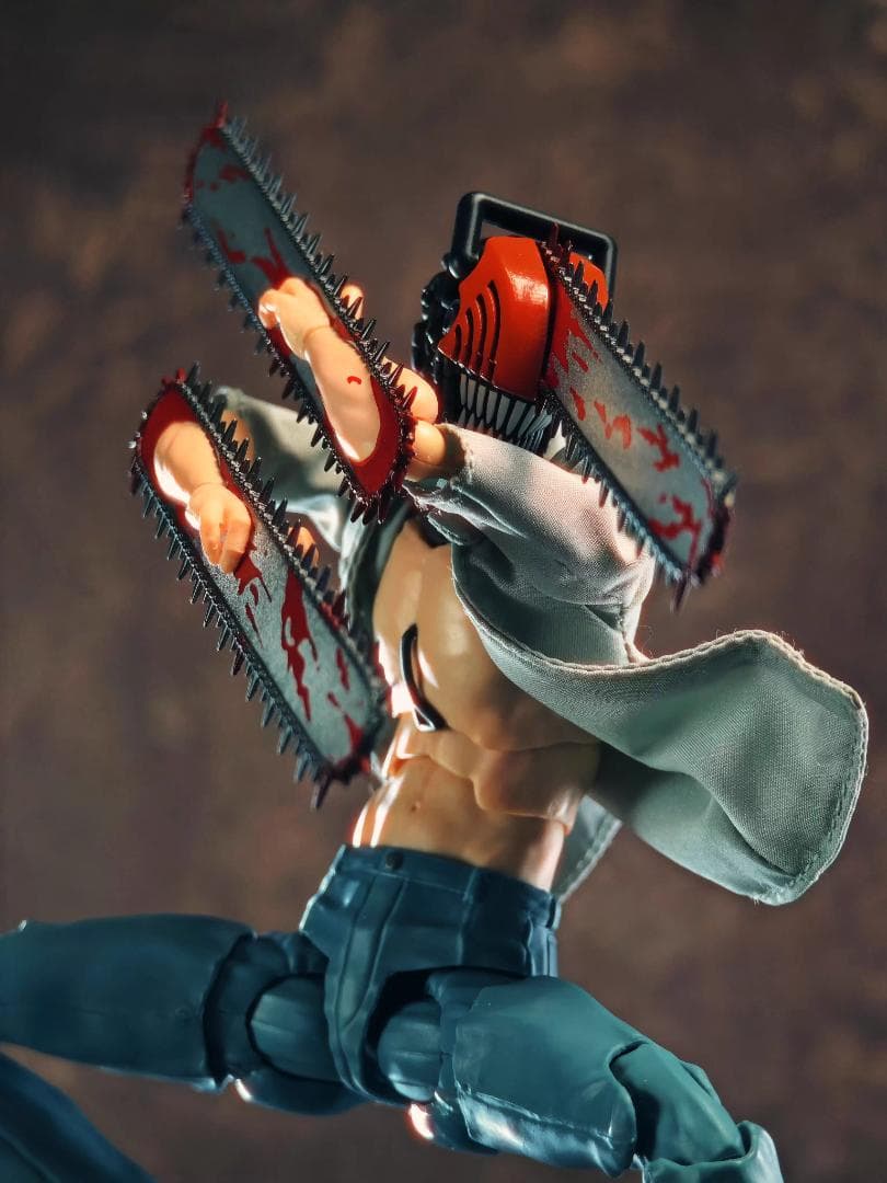 S.H.Figuartsチェンソーマン シャツ布製 レゼ篇 本体なし