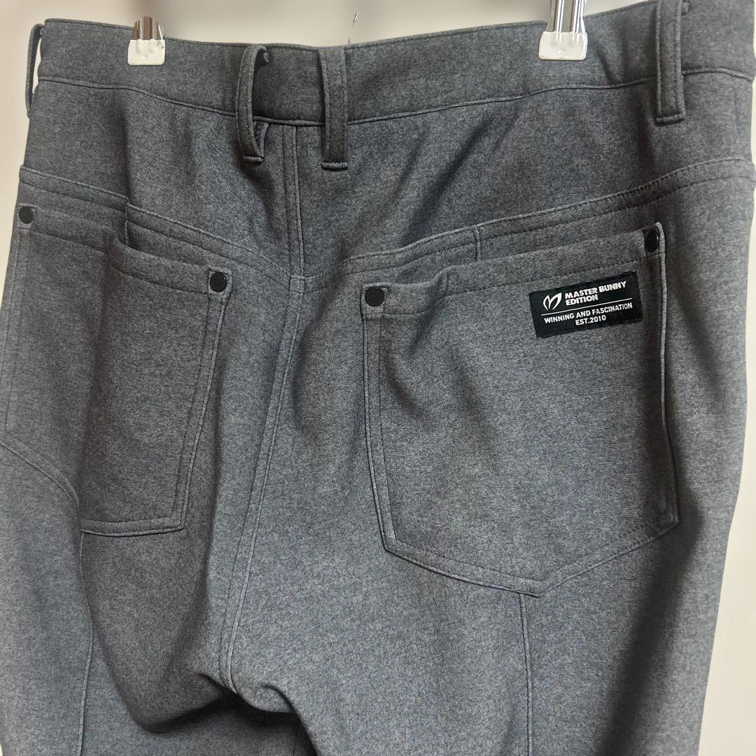 マスターバニーゴルフパンツ　冬用　裏起毛　暖かパンツ