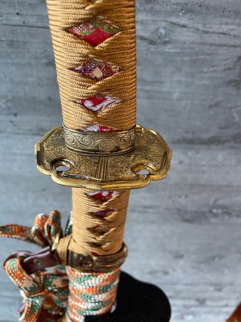 昭和太郎　102cm 日本刀　模造刀 (刀掛け台付き) 模擬刀　刀掛台付き