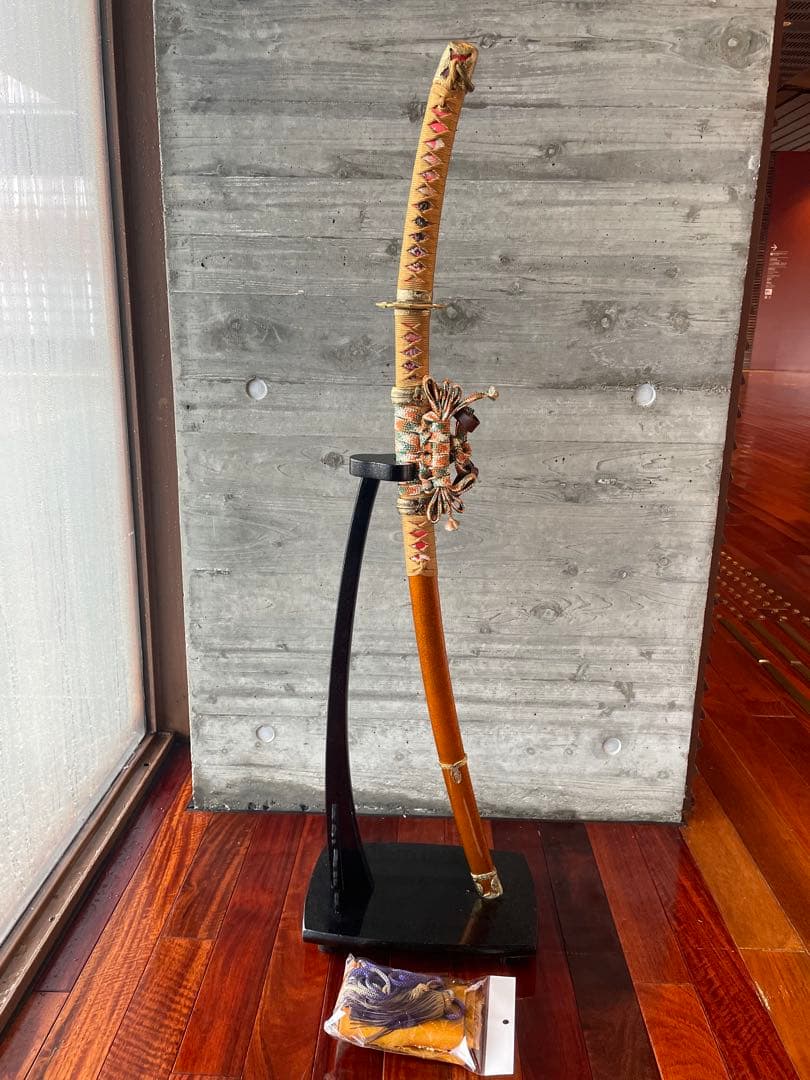 昭和太郎　102cm 日本刀　模造刀 (刀掛け台付き) 模擬刀　刀掛台付き
