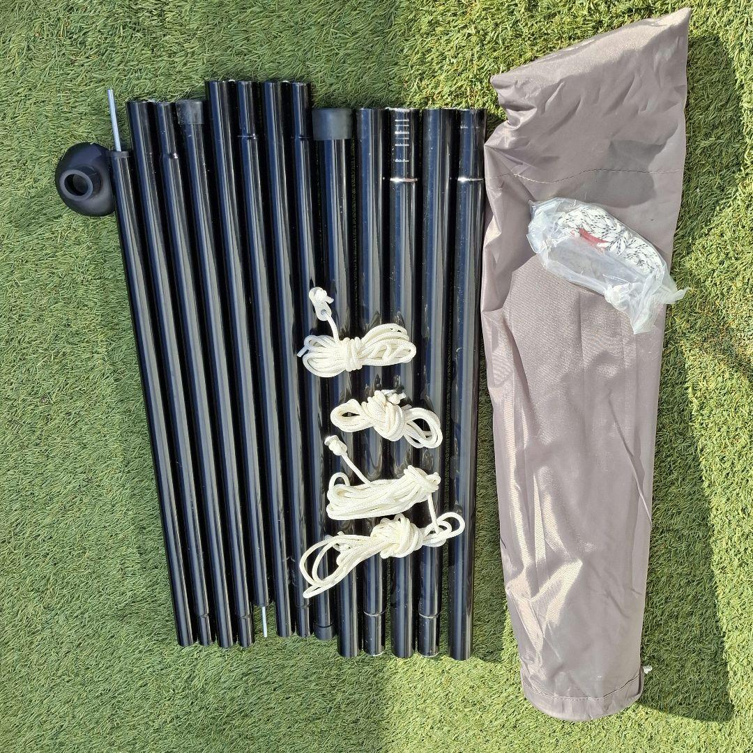 使用回数1回のみ　おまけ付き【DOD】ヤドカリテント(グレー)