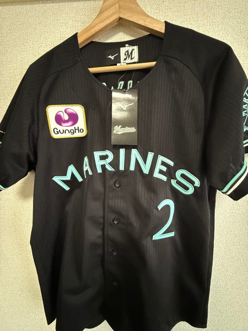 千葉ロッテマリーンズ　藤原恭大　ブラックサマーウィークエンド　ユニフォーム