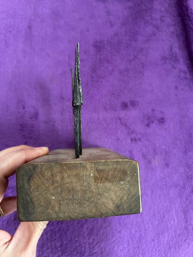 鉄製武具 矢尻 オブジェ 5点セット インテリア