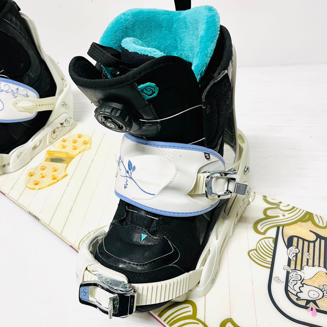 レディース　サロモン　3点セット　スノボ　スノーボード　SALOMON 女性用