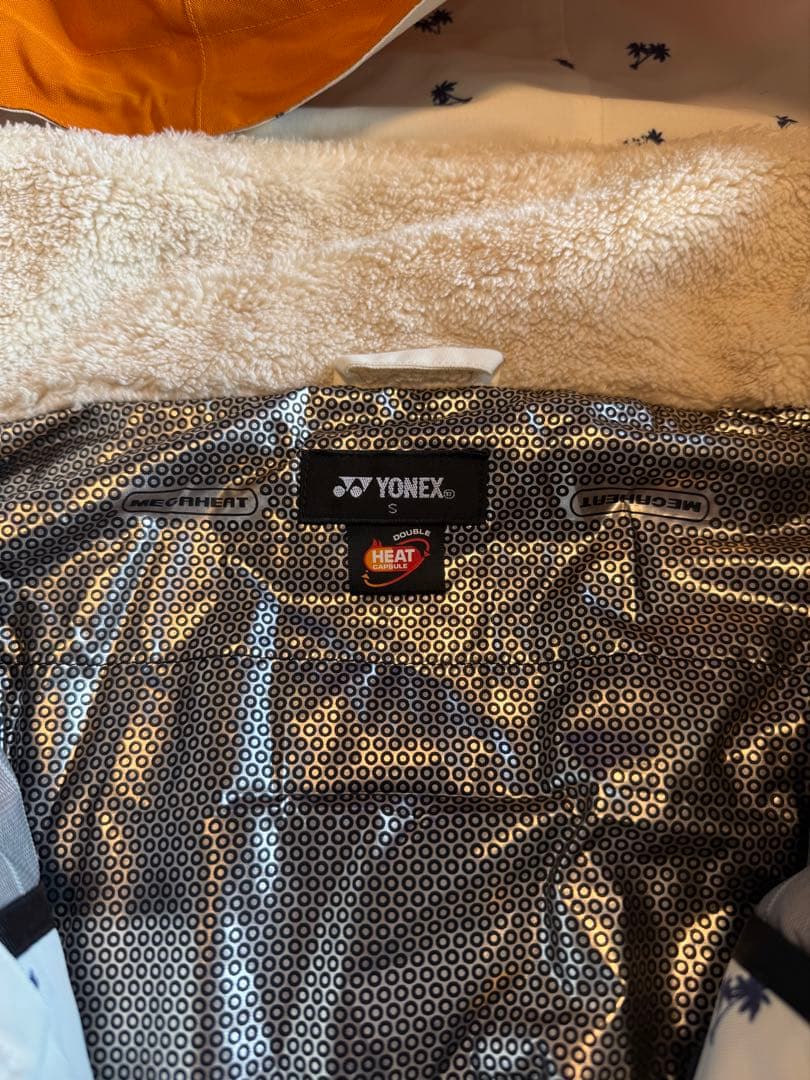 スノーボードジャケット オレンジ 水色