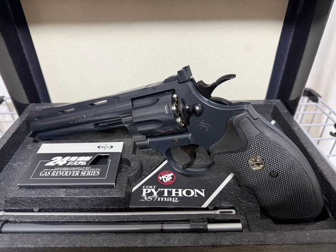 COLT PYTHON 357mag ガスリボルバー