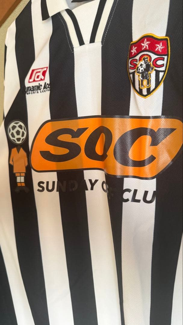 SUNDAY OFF CLUB 長袖サッカーユニホーム XL 18番