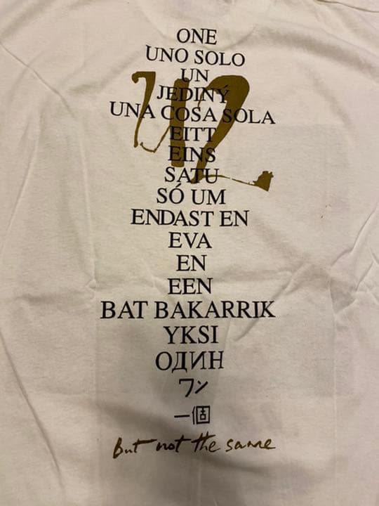 U2 ONE Tシャツ L MADE IN USA 1993 ヴィンテージ