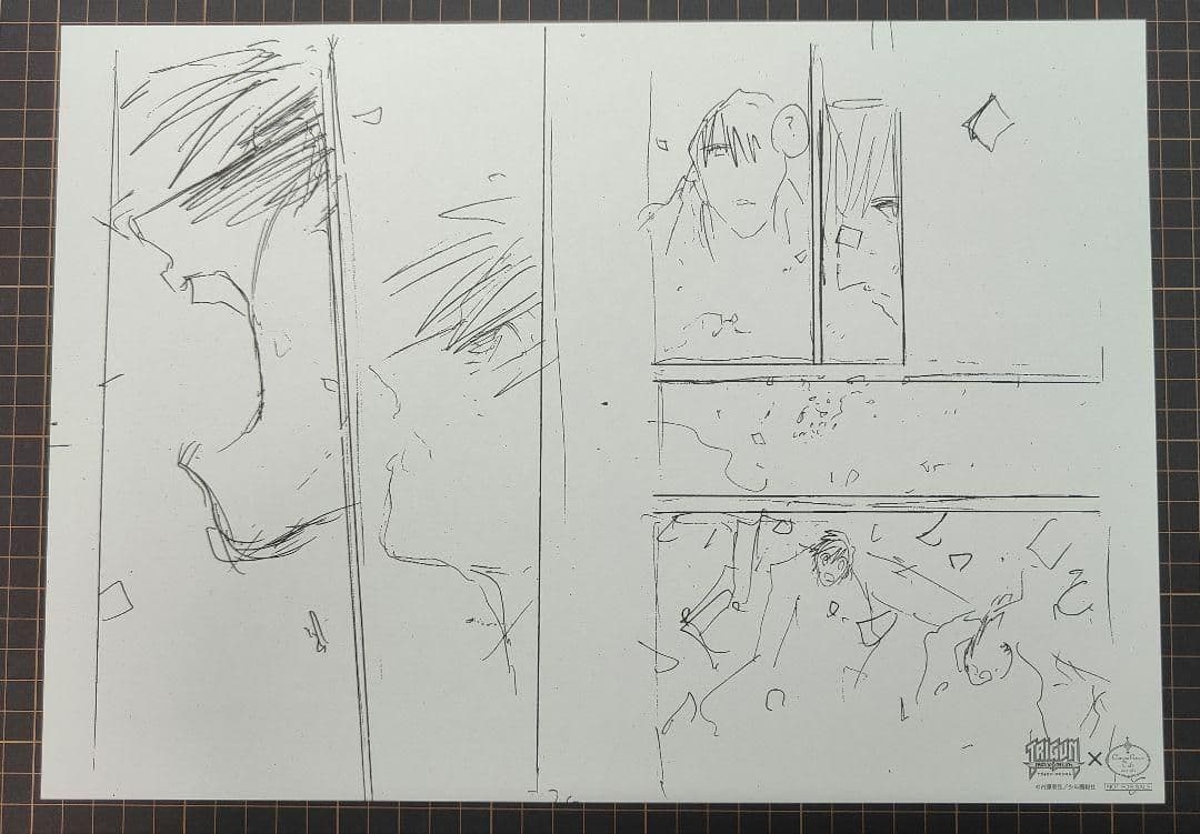 A3サイズ コンプリート 後半 全9種 非売品 トライガン カフェ ラフ