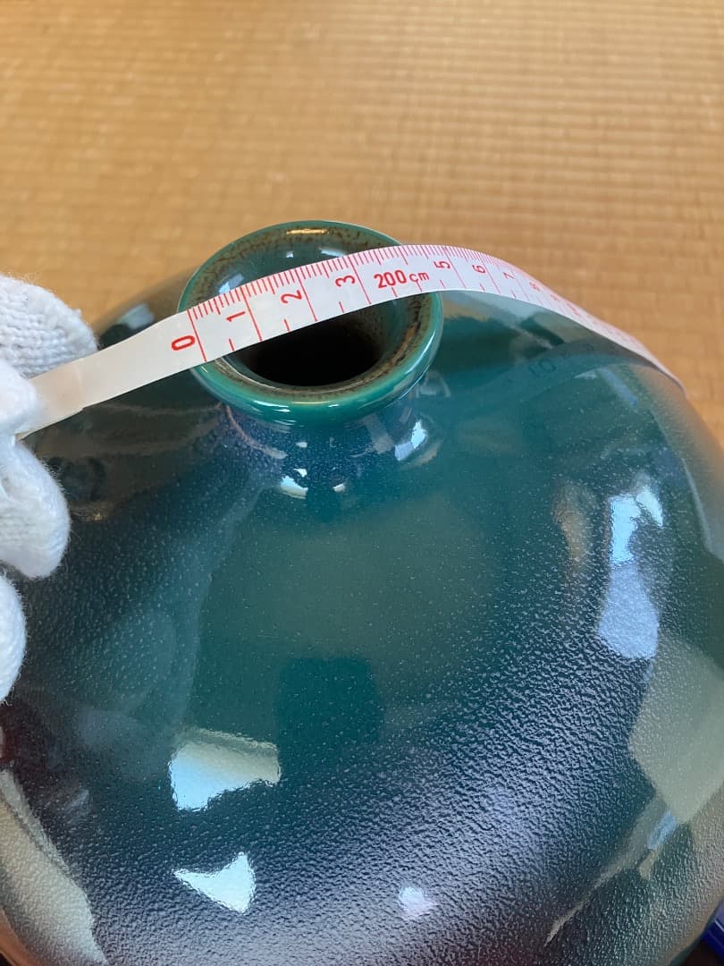 【美品】陶芸作家 貞松善次 陽炎 壺 有田焼 陶器 焼き物