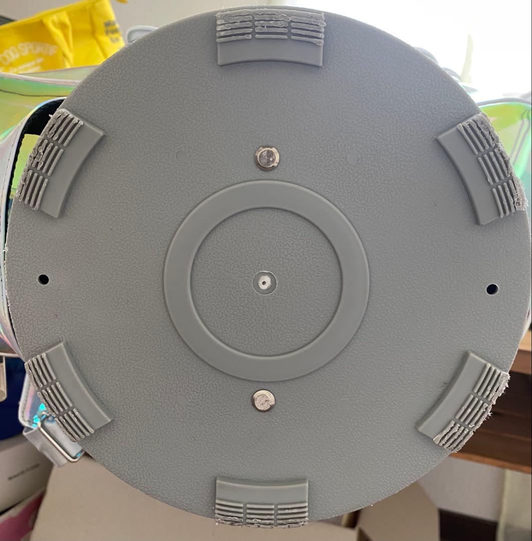 虹色 透明 PVC ゴルフバッグ