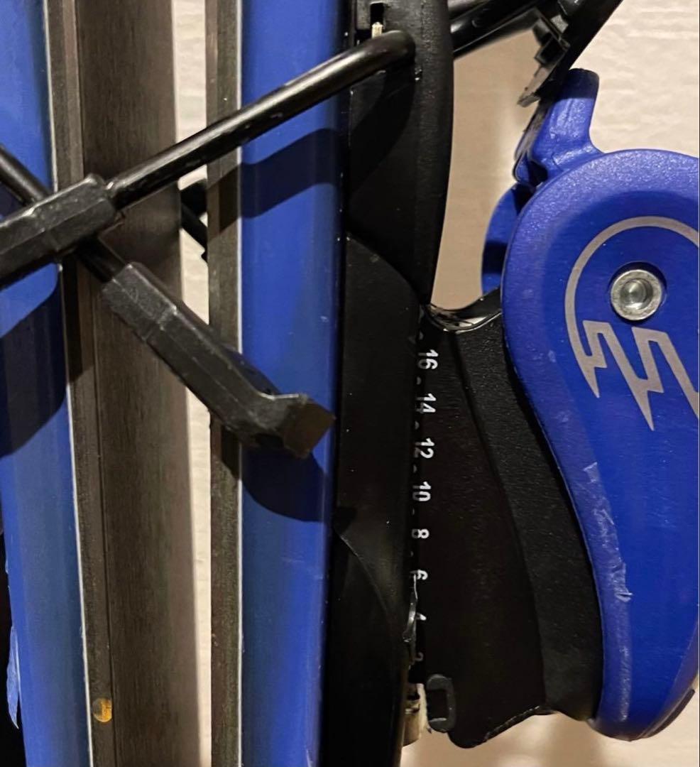 HART DIVA スキー板 148cm＋ストック 2点セット