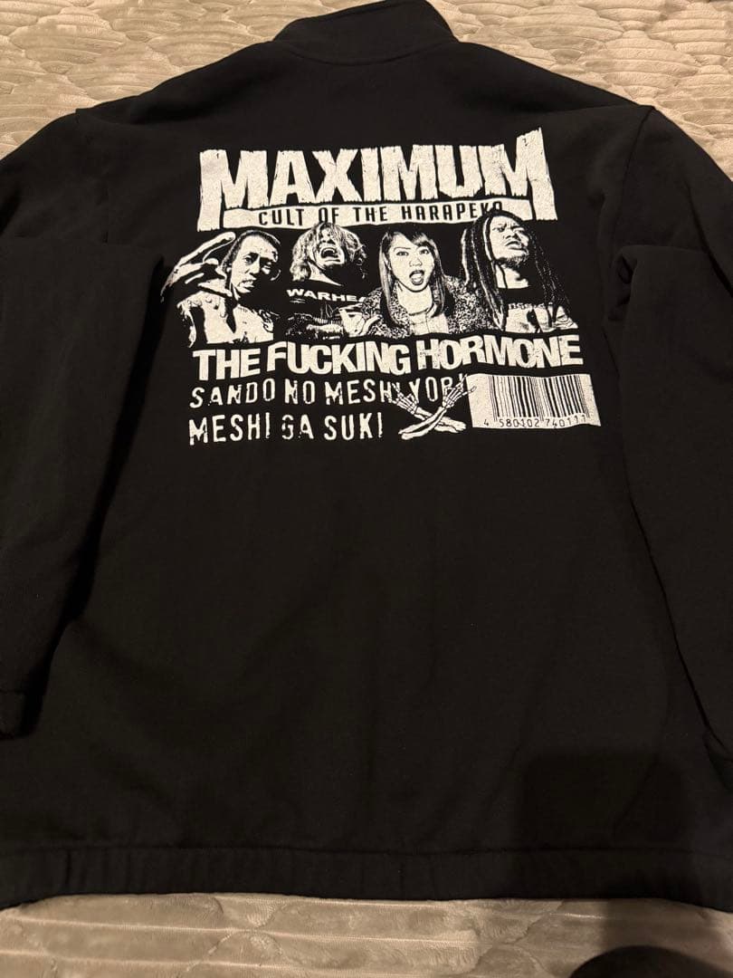 マキシマムザホルモン フルジップスウェット　Lサイズ