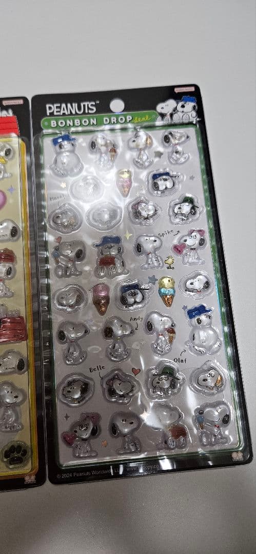 正規品　ボンボンドロップシール　スヌーピー　ピーナッツ