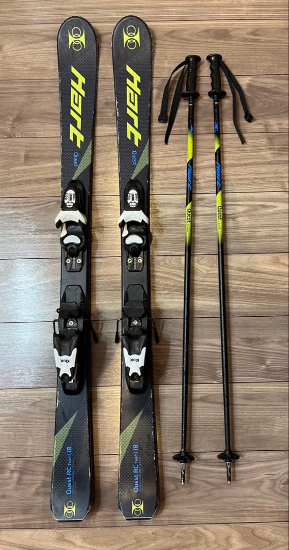 Hart Quest RC Team 118cm ビンディング ポール付き