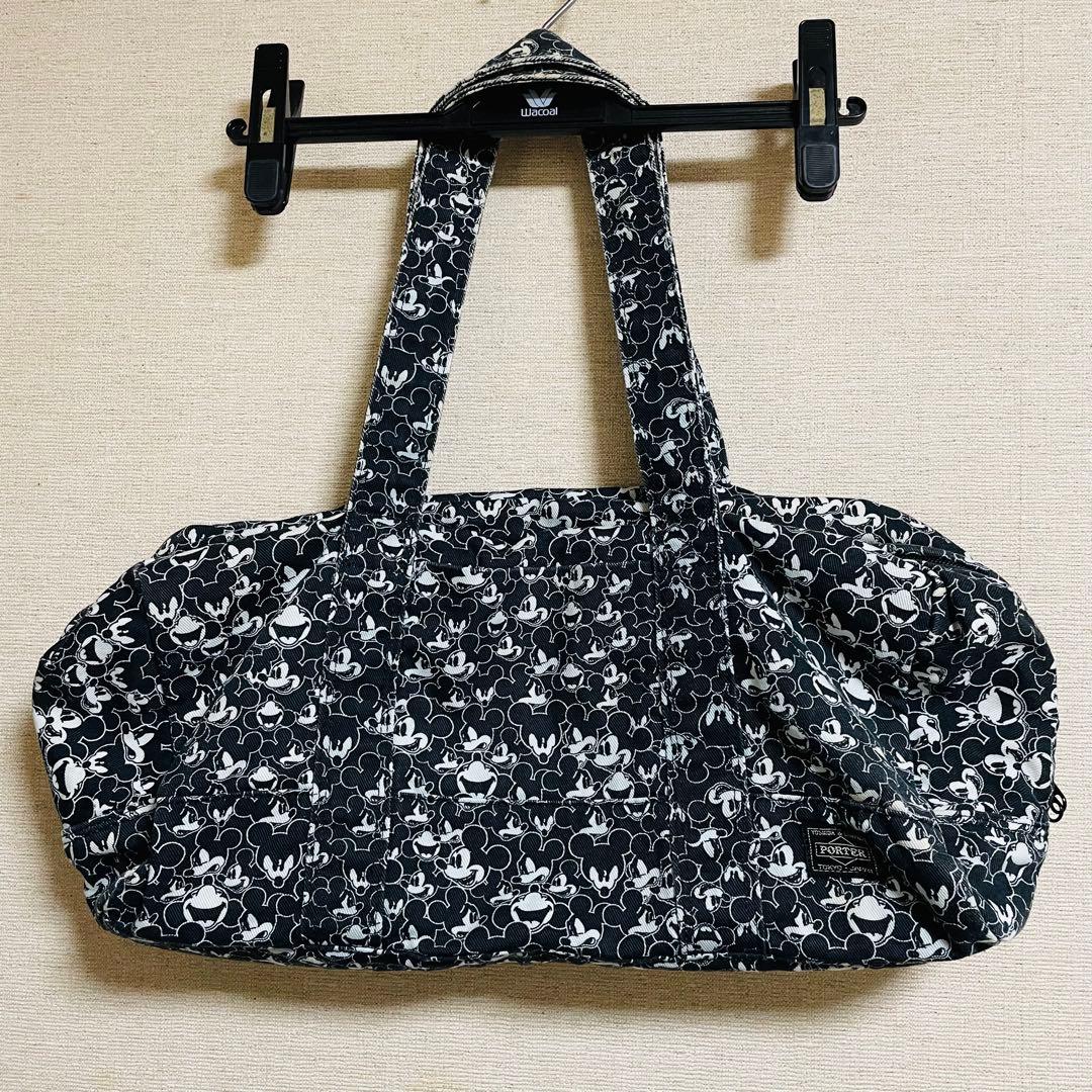 稀少！ PORTER BEAMS ディズニー トリプルコラボ ボストンバッグ