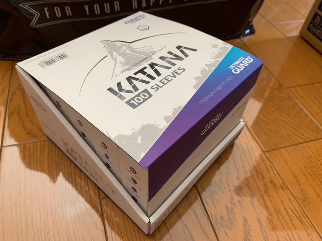 アルティメットガード Katanaスリーブ100枚 ホワイト 白 10箱セット