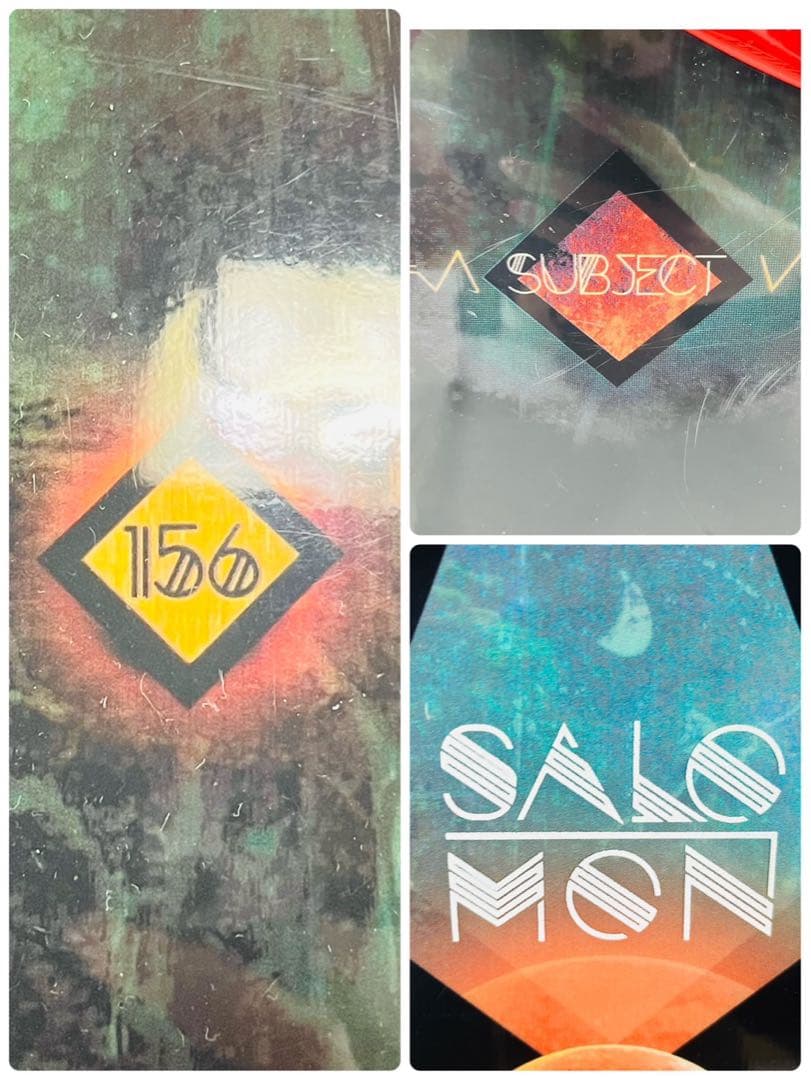 【良品】 SALOMON SUBJECT 156cm ビンディングMサイズ