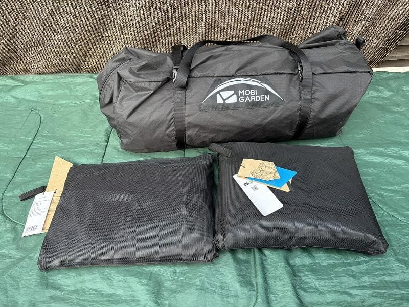 MOBI GARDEN モビガーデン コマンダー160 ルーフ グランドシート付