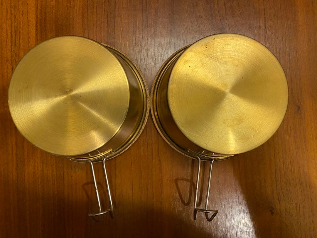 INOUT 真鍮 シェラカップ 2個セット 完売品