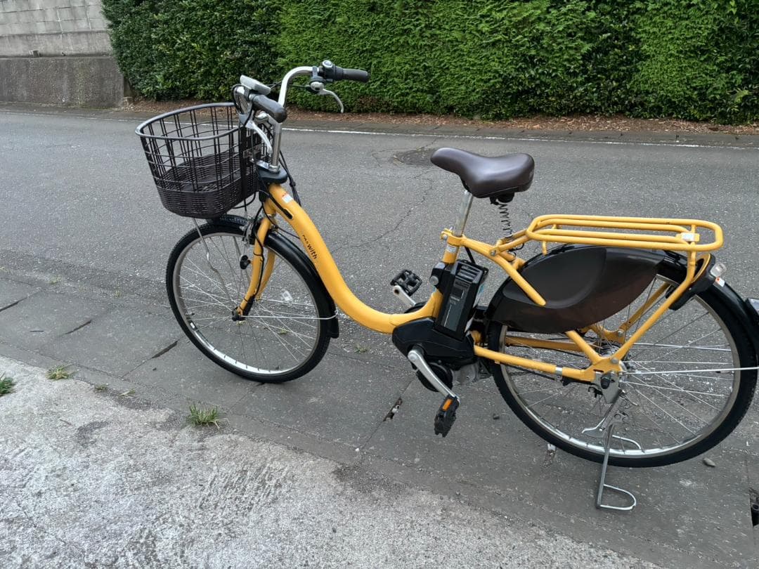 ヤマハ　PAS WITH　12.3Ah　24インチ　電動自転車 2021年モデル