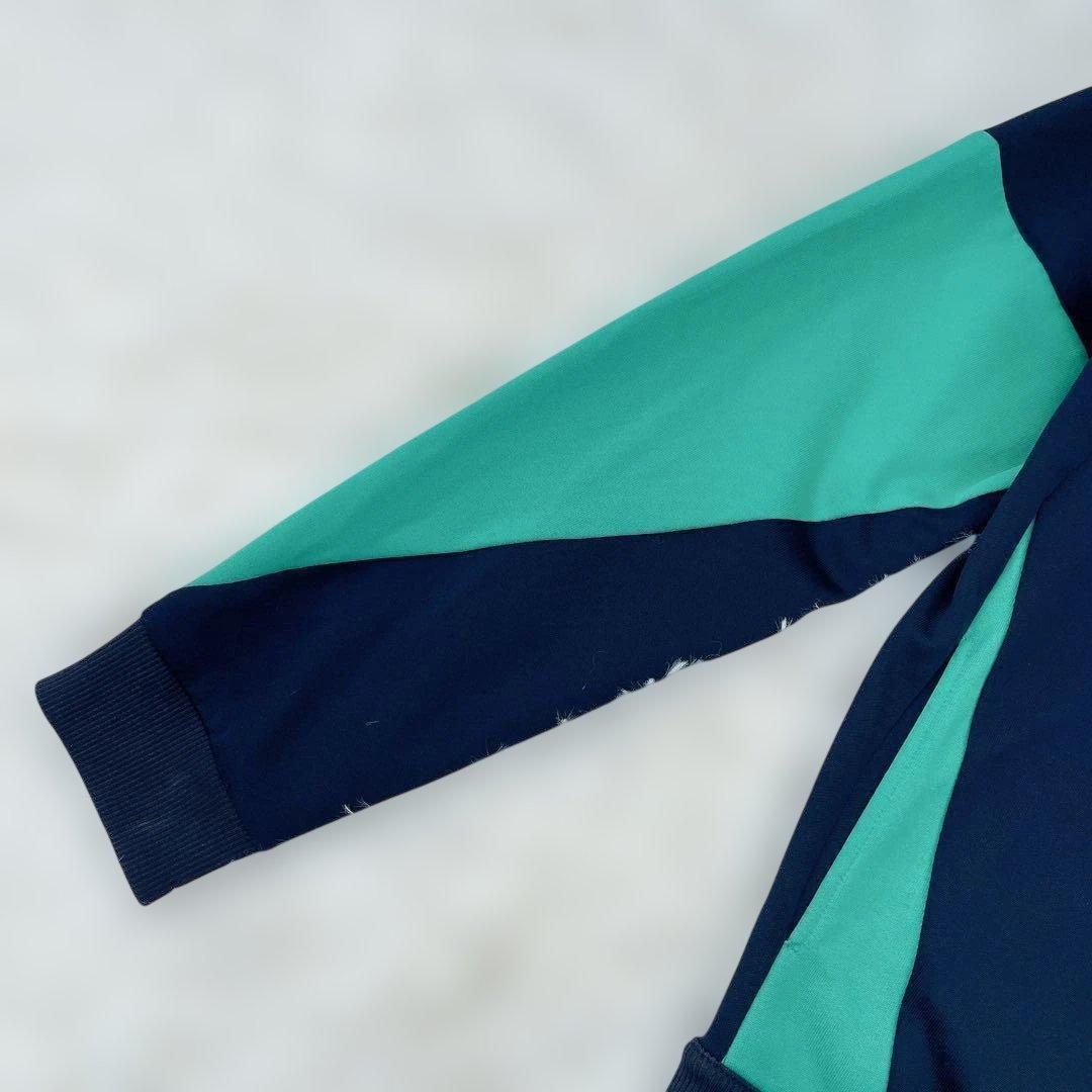 アルマーニエクスチェンジ トラックジャケット　ジャージ　ジップアップ　緑　紺