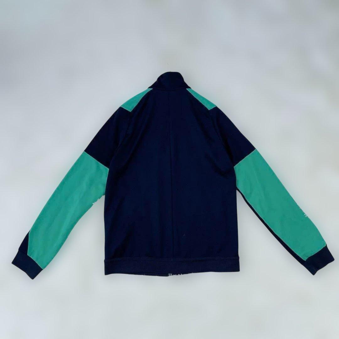 アルマーニエクスチェンジ トラックジャケット　ジャージ　ジップアップ　緑　紺