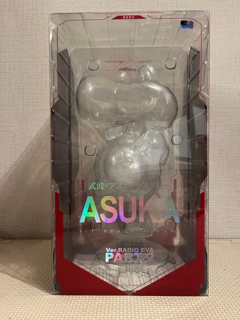 式波・アスカ・ラングレー RADIO EVA エヴァンゲリヲン新劇場版　開封済